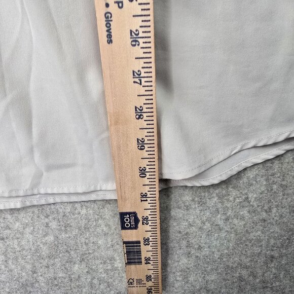 Coofandy Men’s Beige Button-Up Long Sleeve Shirt XXL Polyester Spandex Blend - Picture 7 of 8